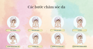 các bước chăm sóc da