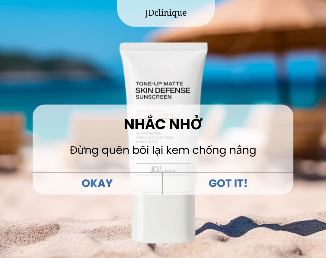 kem chống nắng vật lý có cần bôi lại
